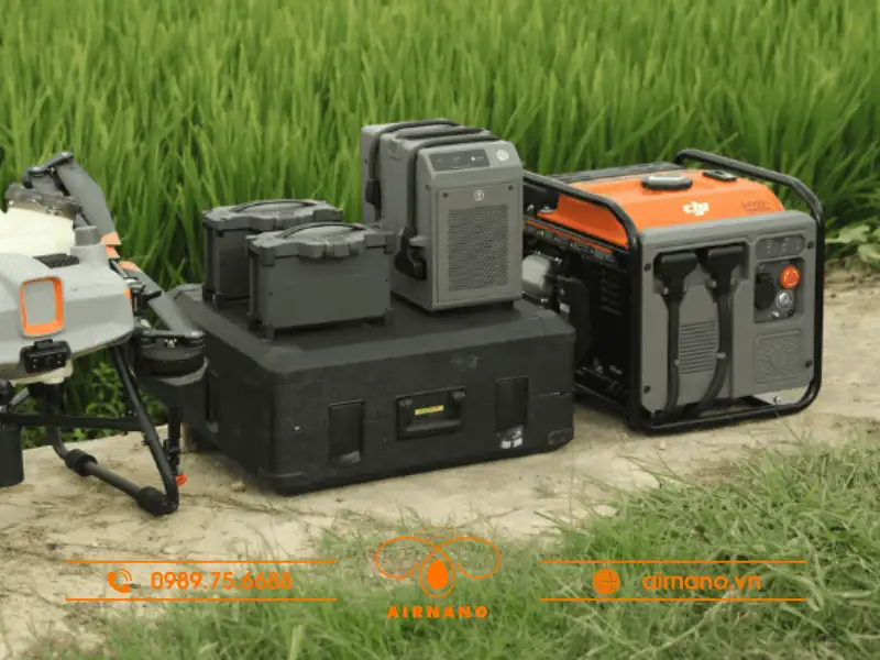 Cách sử dụng máy phát điện D6000i DJI T20P