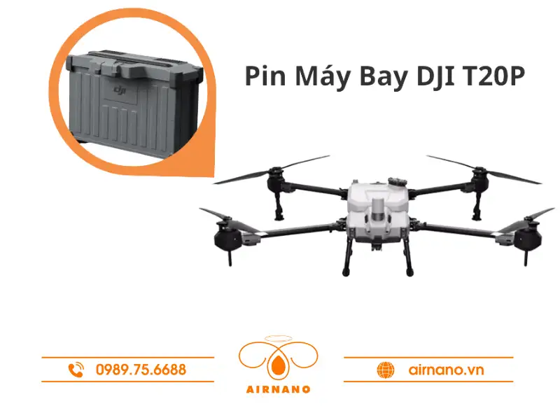 Hướng dẫn sử dụng pin máy bay DJI T20P