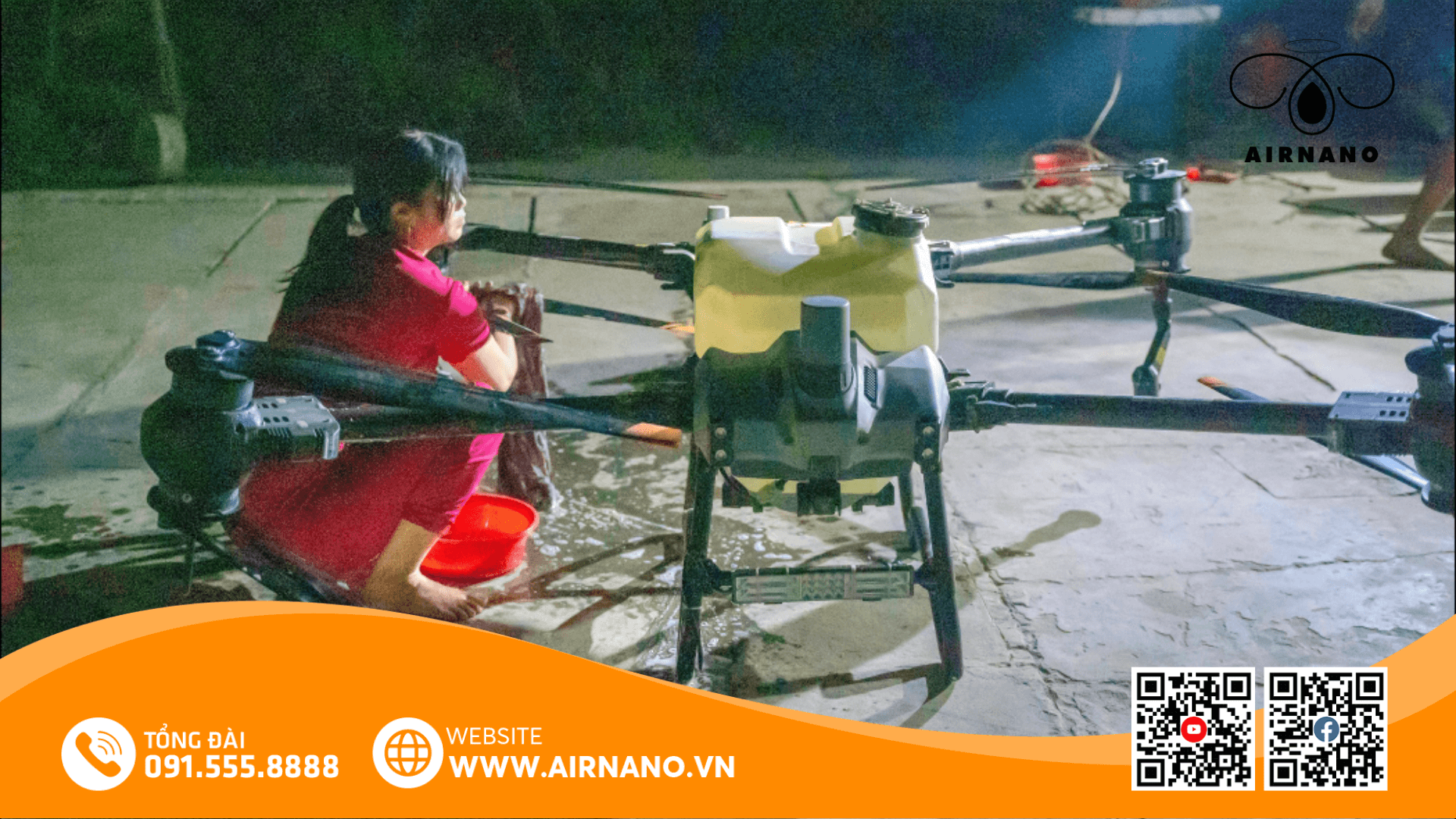 Các lưu ý quan trọng khi vệ sinh máy bay phun thuốc DJI T30
