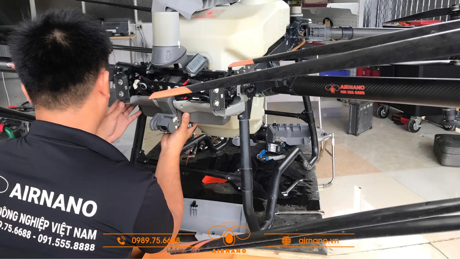 Hướng dẫn bảo trì và bảo dưỡng máy bay phun thuốc DJI T20P