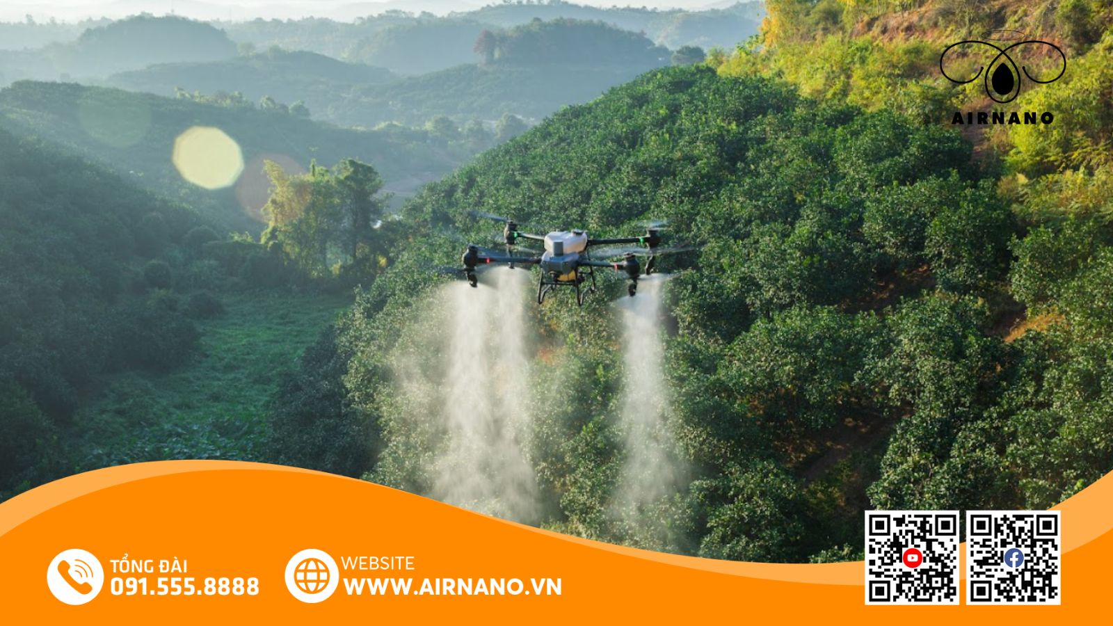 DJI Agras T50: Giải pháp thiết bị bay phun thuốc tối ưu cho cây chanh dây