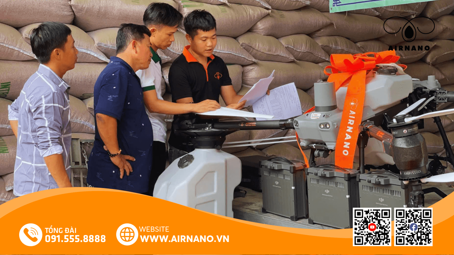 Đơn vị cung cấp máy bay nông nghiệp chính hãng