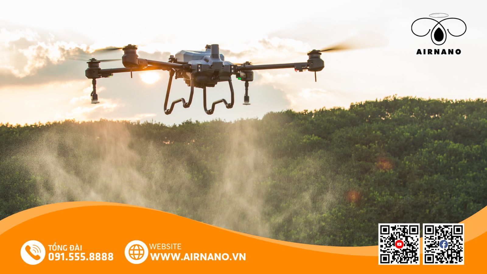 7 Lợi ích vượt trội của Drone phun thuốc cho cây chanh