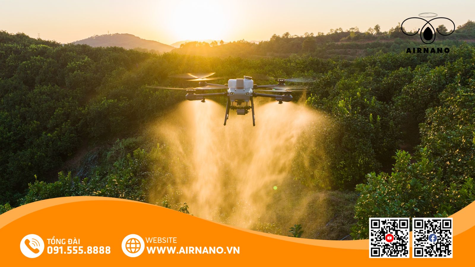 8 Ưu điểm vượt trội của thiết bị bay phun thuốc đối với cây bưởi