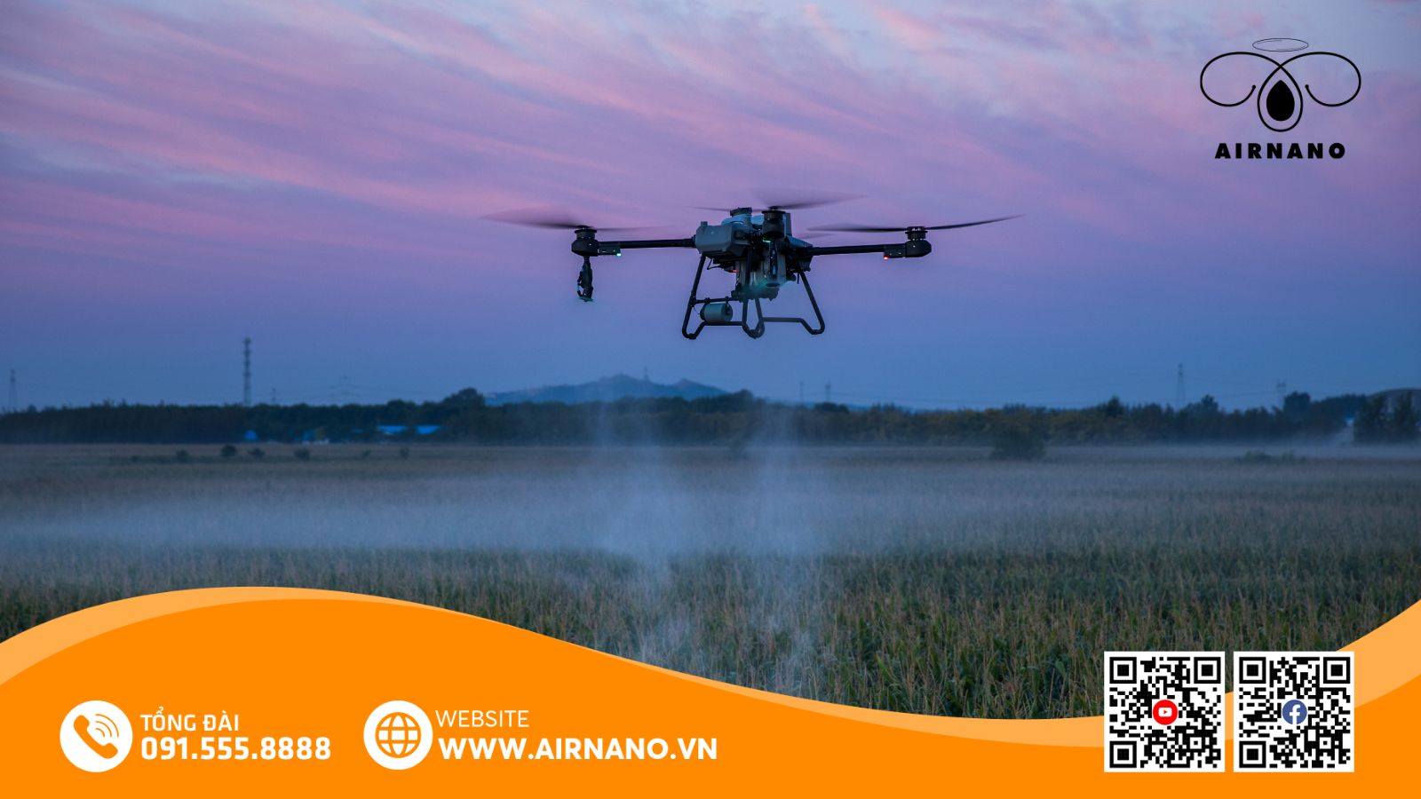 DJI Agras T50_ Giải pháp máy bay phun thuốc tối ưu cho cây bưởi