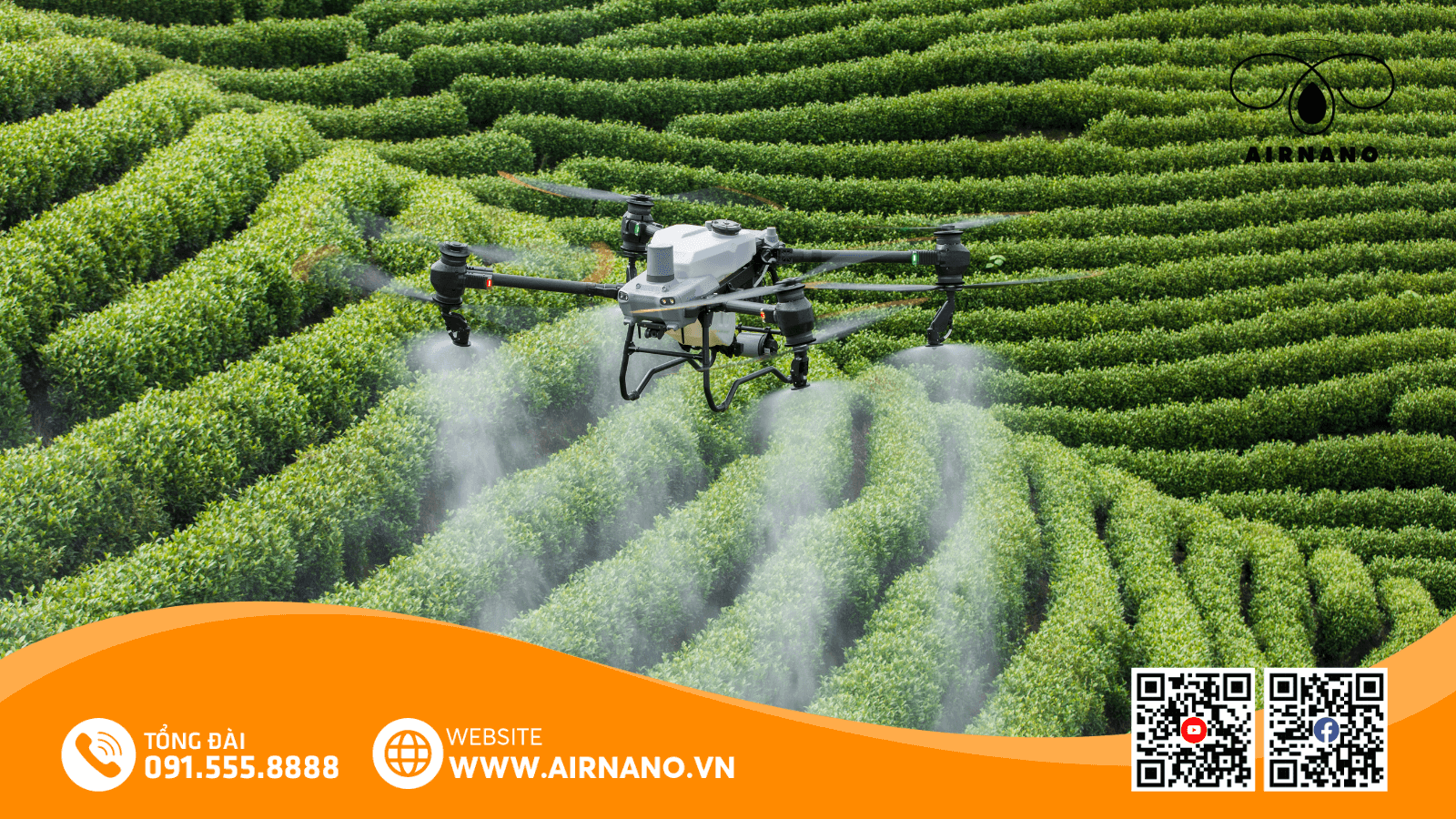 Cấu tạo và nguyên lý hoạt động của drone phun thuốc