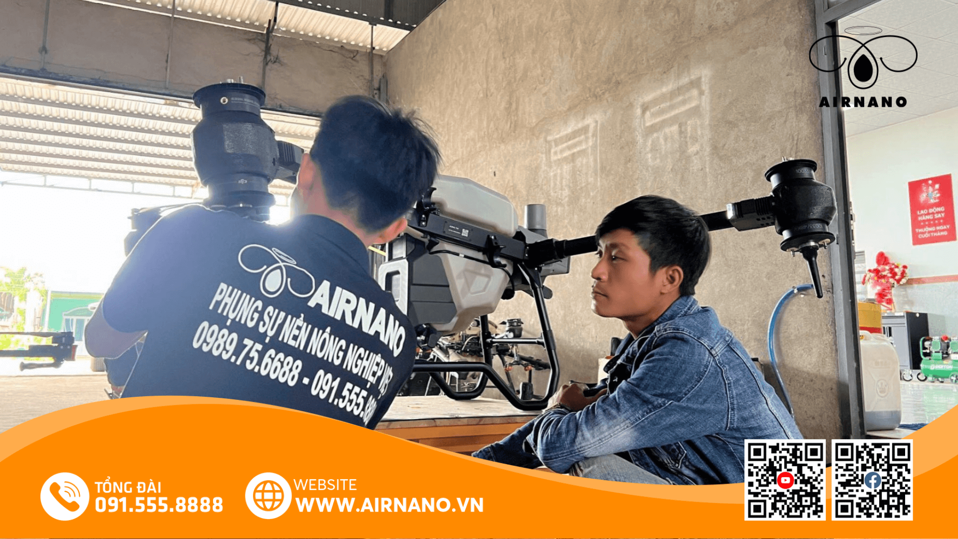 Hướng dẫn vệ sinh máy bay phun thuốc