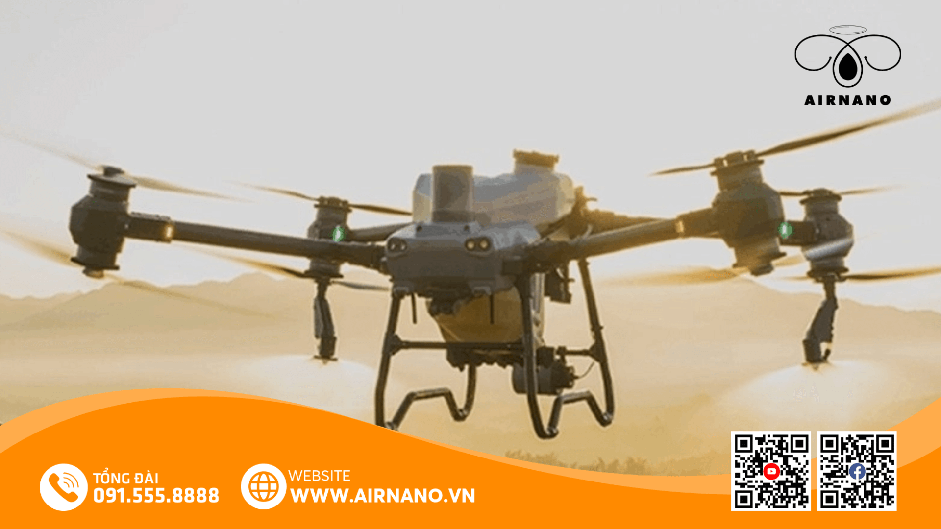 Đặc điểm của máy bay nông nghiệp không người lái