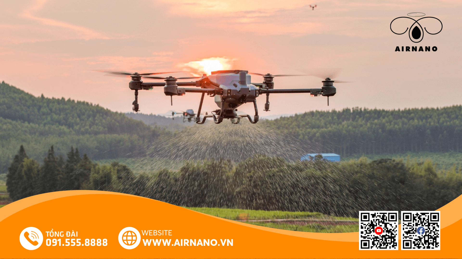 Ứng dụng của máy bay không người trong nông nghiệp