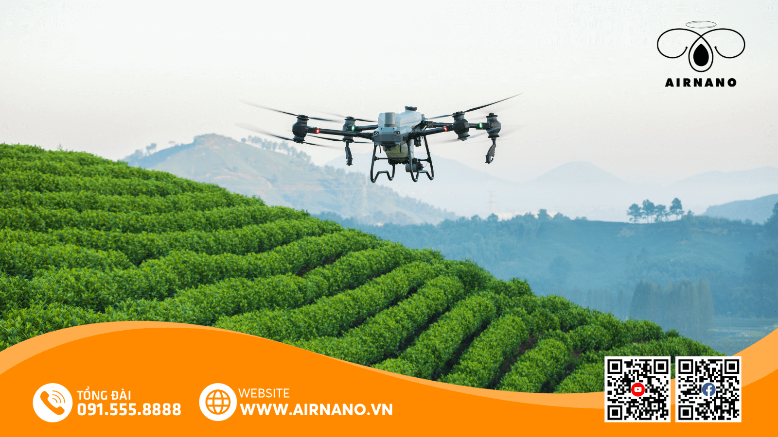 Máy bay phun thuốc tại Vĩnh Long