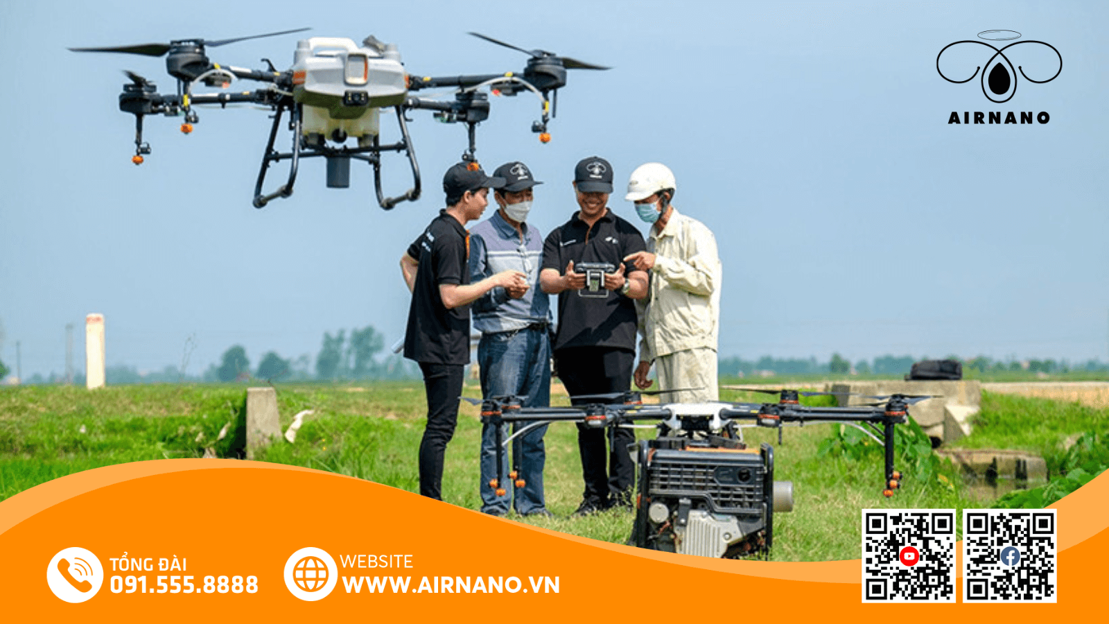 Đơn vị cung cấp máy bay phun thuốc tại Bình Phước