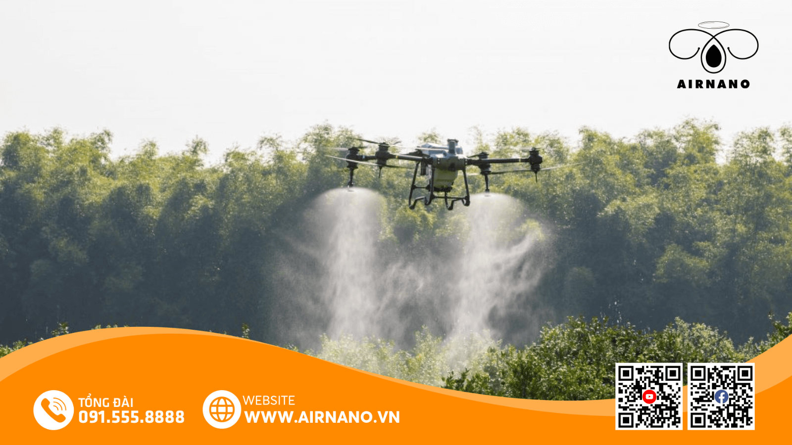 Đơn vị cung cấp máy bay phun thuốc trừ sâu tại An Giang