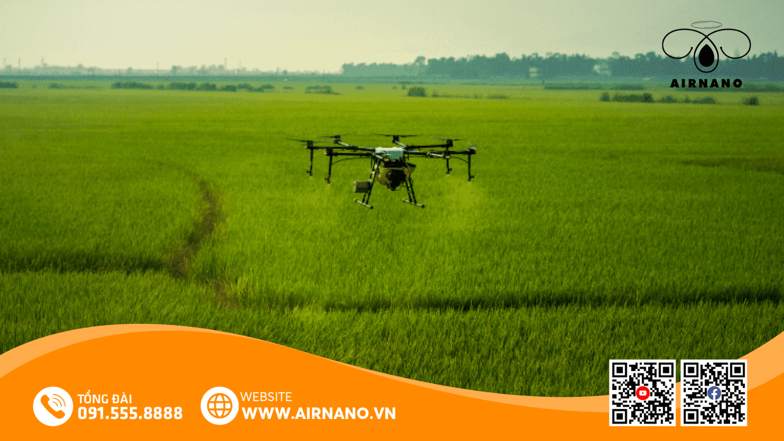 Lợi ích sử dụng máy bay phun thuốc tại An Giang