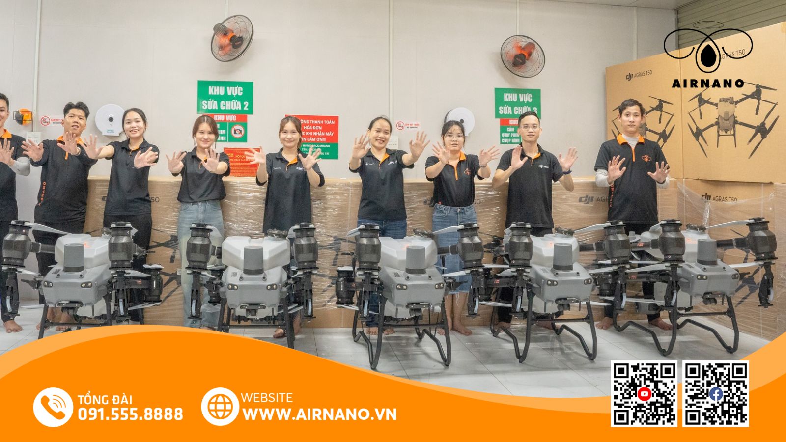 Airnano – Đơn vị tiên phong cung cấp drone nông nghiệp tại Lâm Đồng